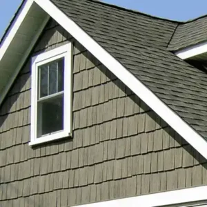 Cedar shake siding installed by Cobblestone Construction in Utica NY