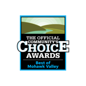 Five-time winner, Best Roofing Company, Mohawk Valley Community Choice Awards