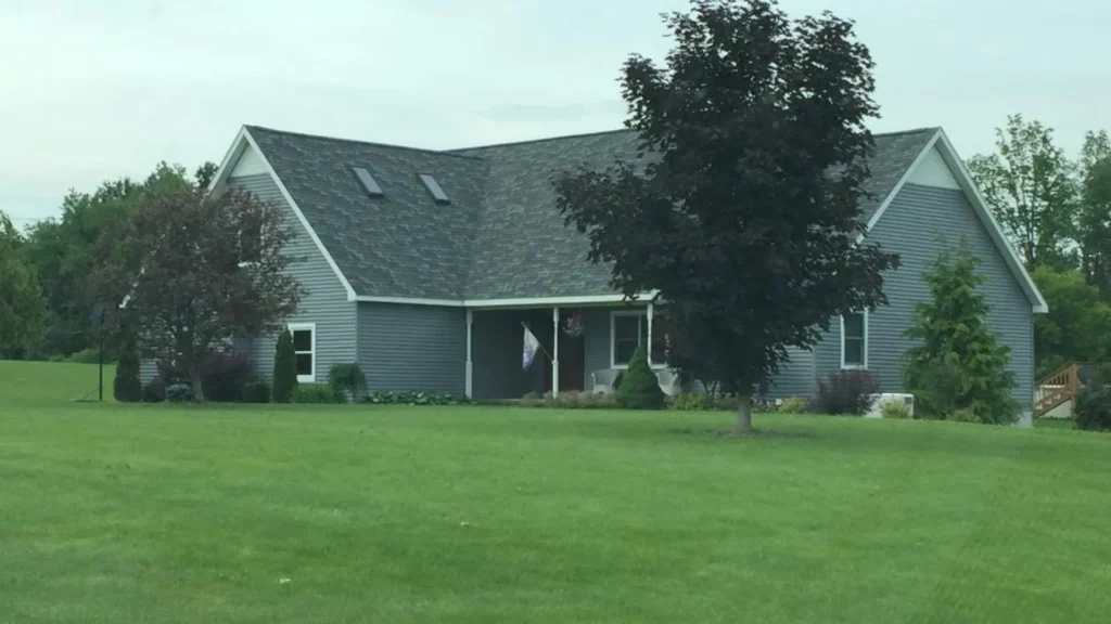 Full tear-off and new roof installation in Utica NY by Cobblestone Construction